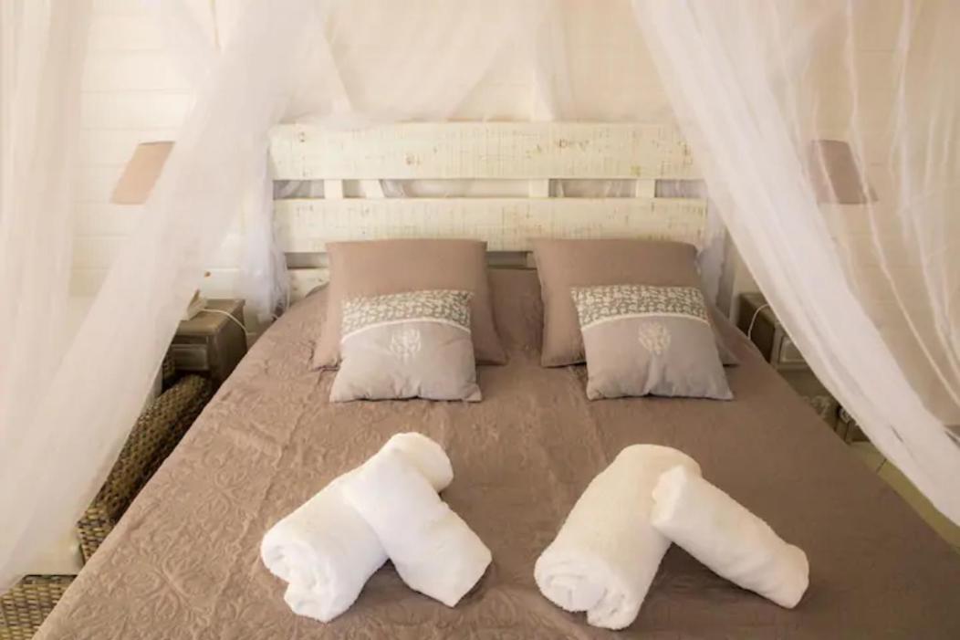 Bungalow Vanille Pacane - Vue Mer Avec Spa Prive Les Trois-Ilets Eksteriør billede