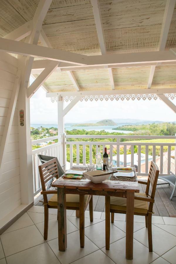 Bungalow Vanille Pacane - Vue Mer Avec Spa Prive Les Trois-Ilets Eksteriør billede